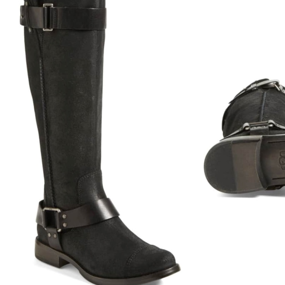 UGG Dree Harness Black Boots